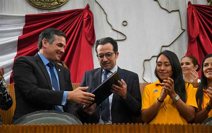 Recibe Tigres Femenil reconocimiento de parte del Congreso NL 1 TIGRES FEM 2