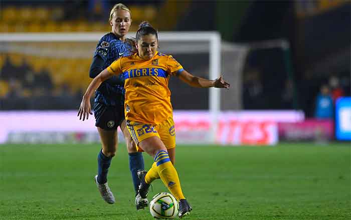 Sobre la hora, Tigres femenil vence al América 1-0 3 TIGRES FEM 3