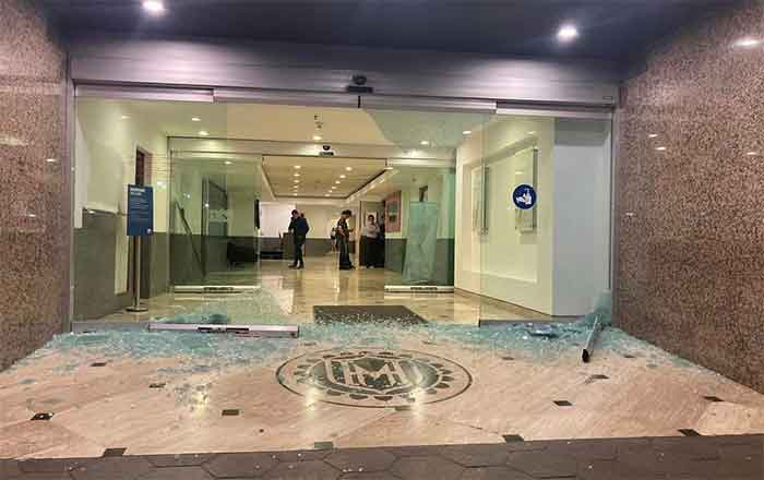 Surge el vandalismo en la marcha por el 8M en Monterrey 1 VANDALISMO 2