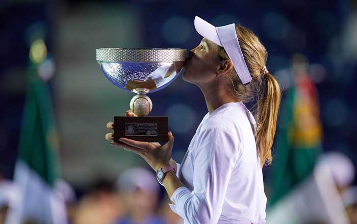 Conquista Donna Vekic el Abierto GNP Seguros 1 cop