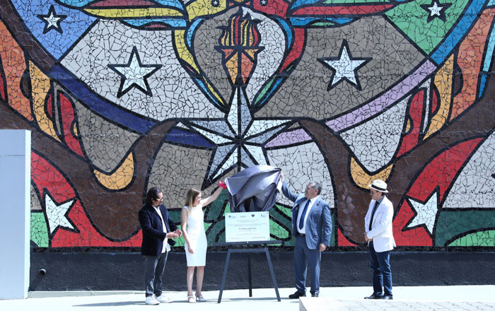 Reflejan murales procesos creativos de estudiantes de FAV 1 mur