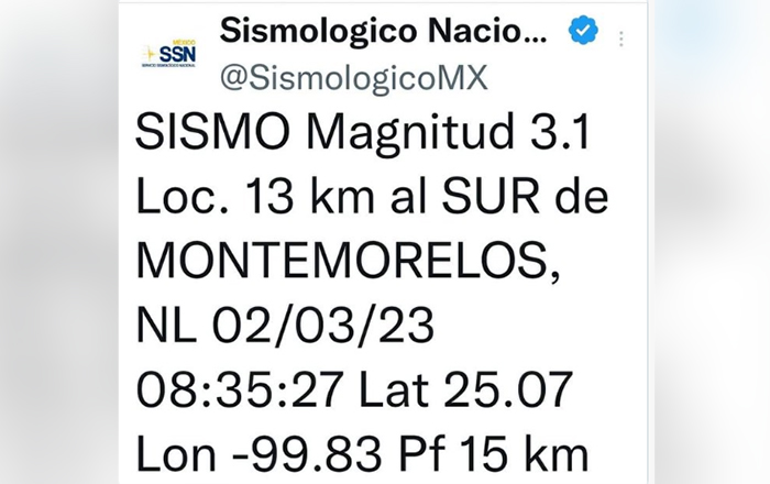sismos