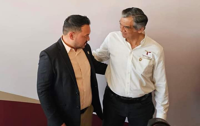 Joel Eduardo Yáñez, en la presentación del Modelo Nacional de Policía y Justicia Cívica 1 339621022 175921765274540 3603405165164885025 n