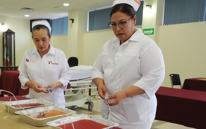Inauguran en Tamaulipas taller de cuidados hospitalarios 1 339801362 5979181092159125 7676325222231579384 n