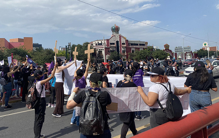 Marchan exigiendo justicia a un año del feminicidio de Debanhi 1 341273786 1271083653614994 6972426127482874624 n