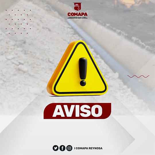 Oootra vez... Avisan sobre baja presión de agua en Reynosa 1 AVISO
