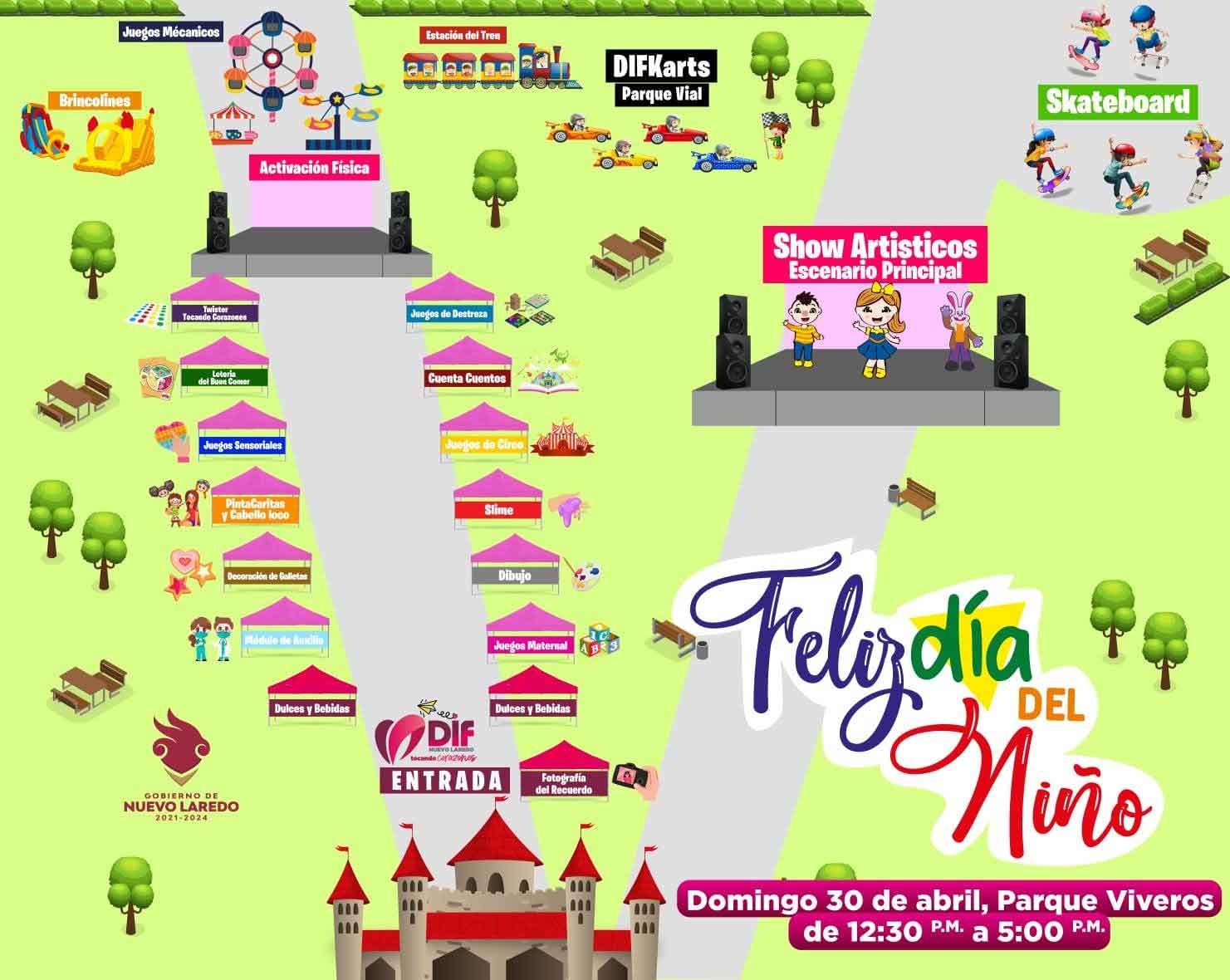 Este domingo celebrarán a niños de Nuevo Laredo 1 CARTEL