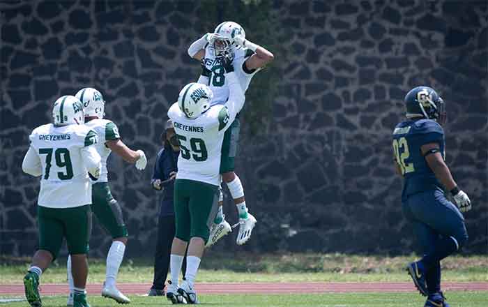 Cheyennes derrota a Pumas en la Intermedia de la ONEFA 4 CHEYENES