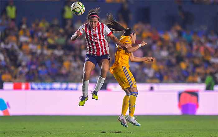Tigres y Chivas femenil no se hacen daño en El Volcán 3 CHIVAS FEM 2