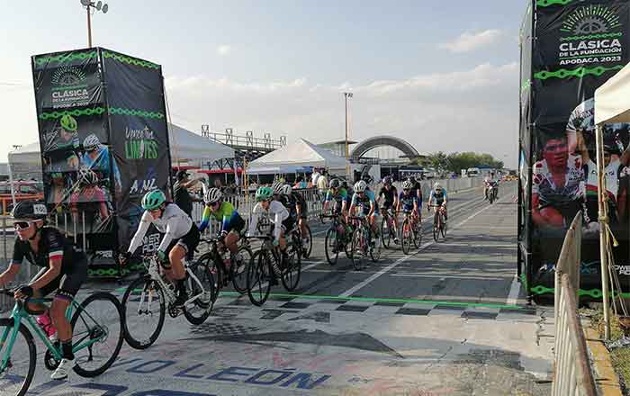 Dio banderazo la Clásica de la Fundación Apodaca 1 CICLISMO 2
