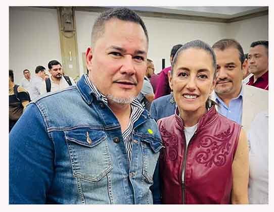 Trabajadores de SIAMAR respaldan a Claudia Sheinbaum 2 CLAUDIA 5