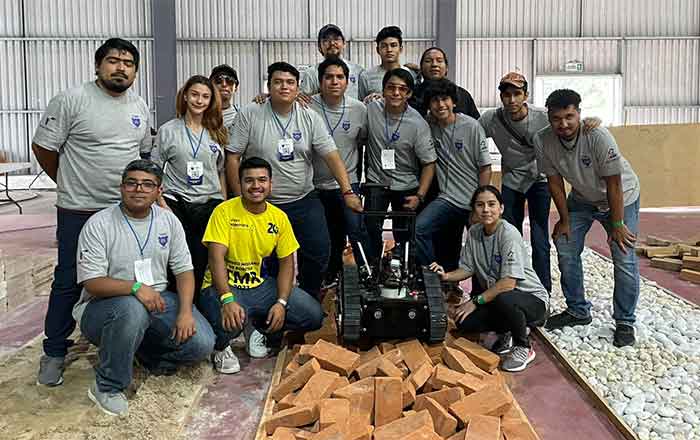 Gana la UPV Victoria primer lugar en Nacional de Robótica 1 CONCURSO 2