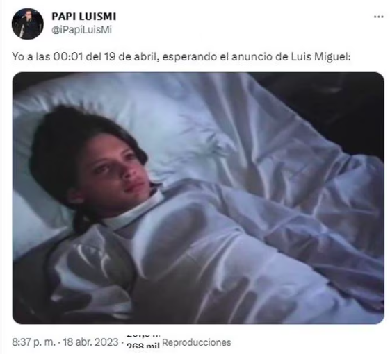 Luis Miguel deja a fans en espera y surgen memes 2 Captura de pantalla 2023 04 19 a las 7.54.26 p. m