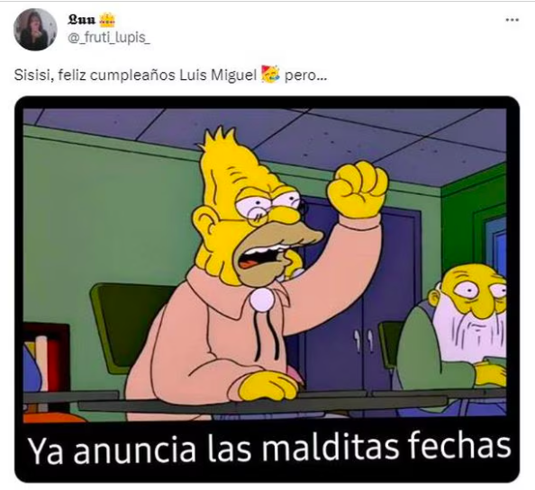 Luis Miguel deja a fans en espera y surgen memes 1 Captura de pantalla 2023 04 19 a las 7.54.37 p. m