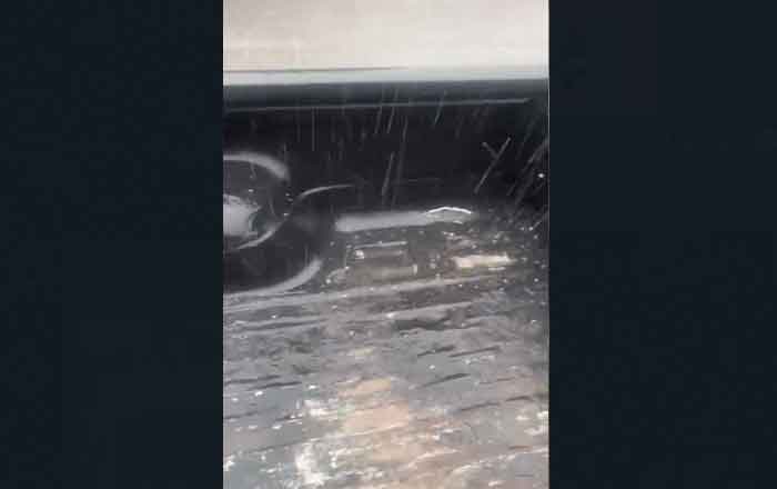 Llega tormenta con lluvia y granizo a Reynosa 2 GRANIZO 2