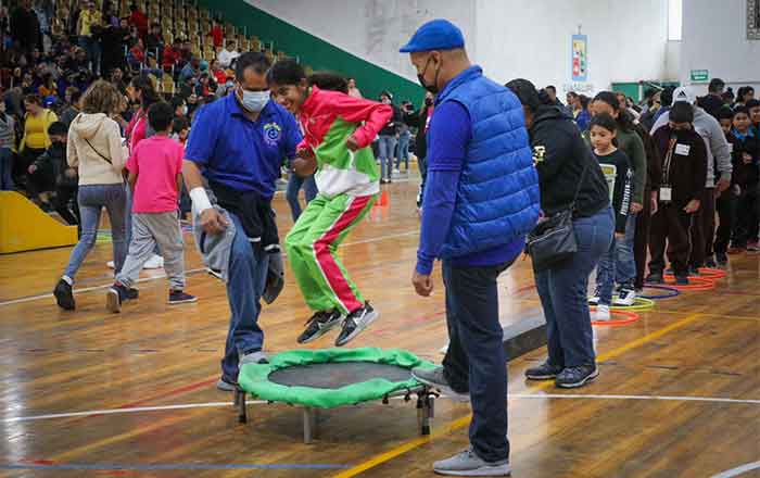 Niños con autismo y síndrome de down tienen raly deportivo en Guadalupe 1 GUADALUPE 2