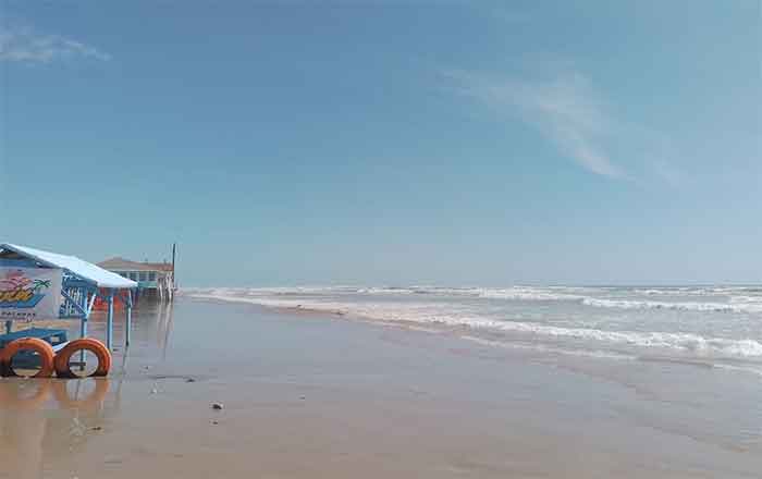 Reportan marea alta en Playa Bagdad 1 MAREA ALTA 2