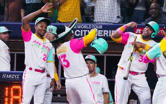 Padres se lleva el primero de la serie en México ante Giants 1 PADRES