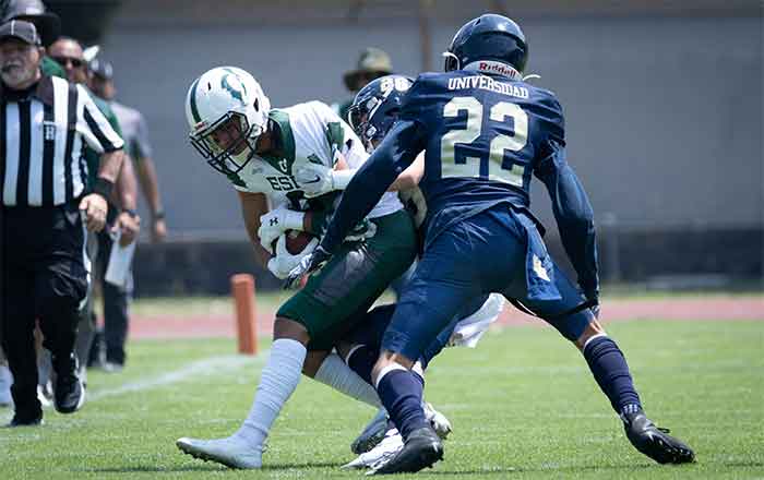 Cheyennes derrota a Pumas en la Intermedia de la ONEFA 1 PUMAS CU 2