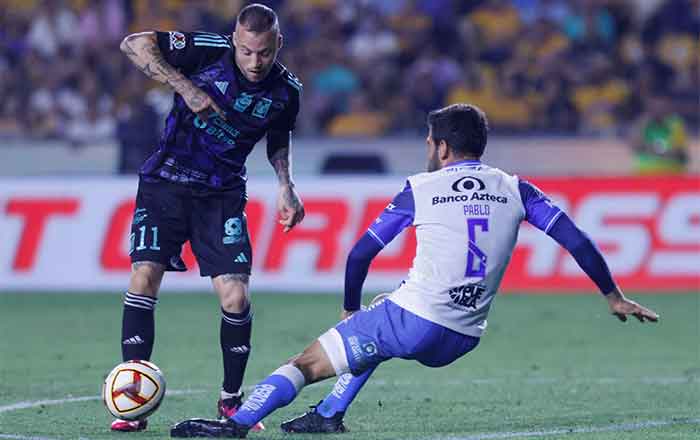 Tigres regresa a la senda del triunfo; vence al Puebla 1-0 4 TIGRES 2 1