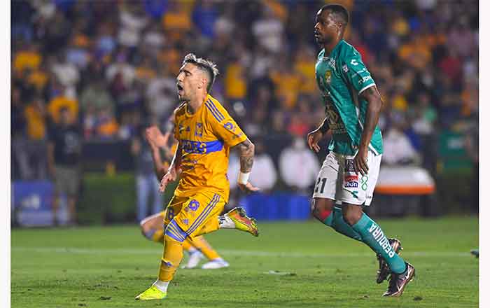 Tigres vence 2-1 a León y da paso a la final de la Concachampions 5 TIGRES 3 1