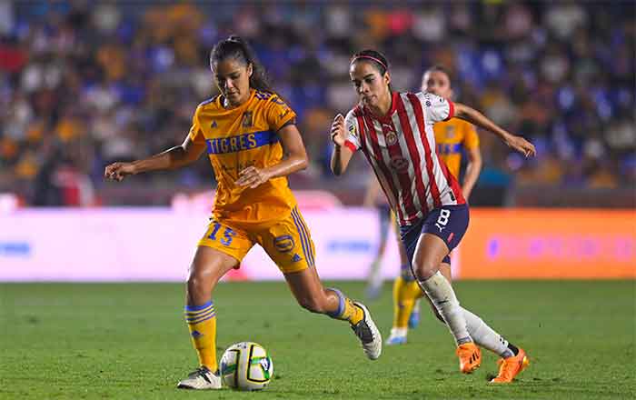 Tigres y Chivas femenil no se hacen daño en El Volcán 6 TIGRES FEM 3 1
