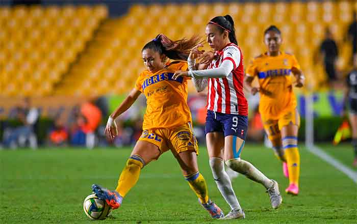 Tigres y Chivas femenil no se hacen daño en El Volcán 1 TIGRES FEM 4