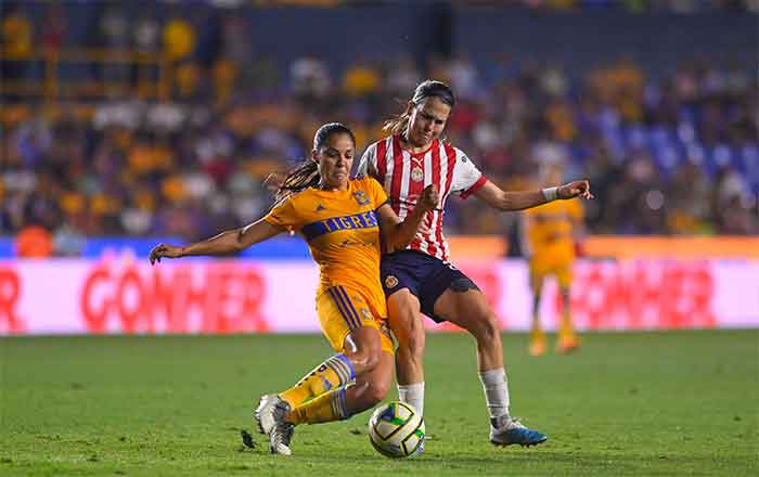 Tigres y Chivas femenil no se hacen daño en El Volcán 8 TIGRES FEM 5