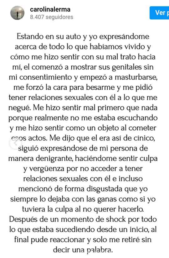 Fiscalía investigará a Adrián Marcelo por presunto abuso sexual 4 TUIT 3