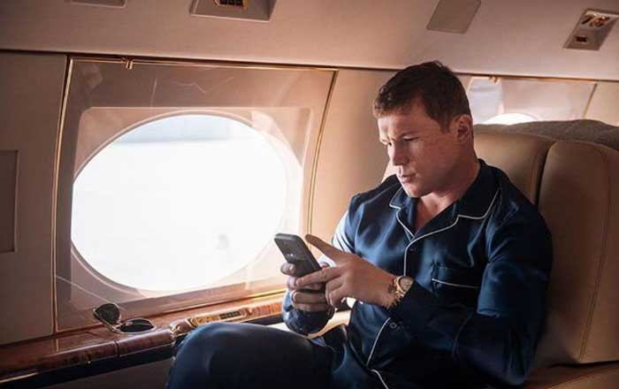 'Canelo' Álvarez presume su lujoso jet privado 1 canelo 2