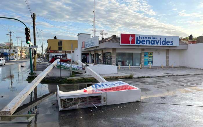 Matamoros: los daños después de la tormenta 3 ds