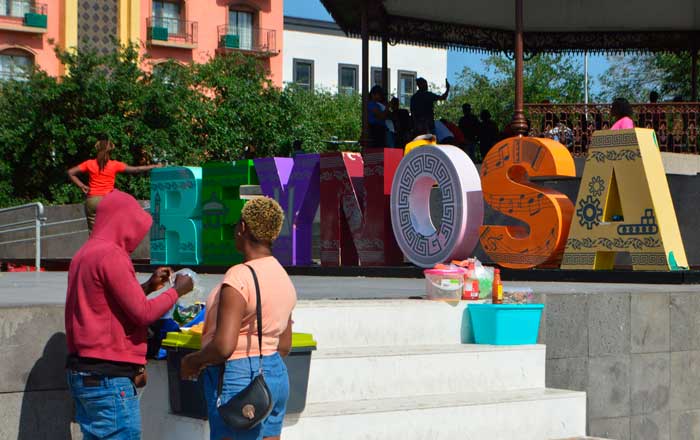 Haitianos ofertan su gastronomía en Reynosa 3 hai