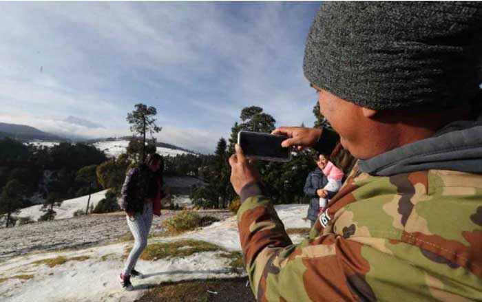 En plena primavera, nieve pinta de blanco el Nevado de Toluca 3 sdd