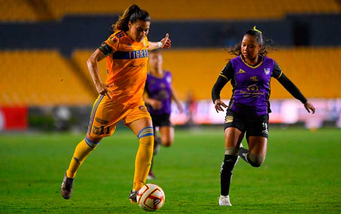 Tigres Femenil en plan grande, golean a Mazatlán 1 ti