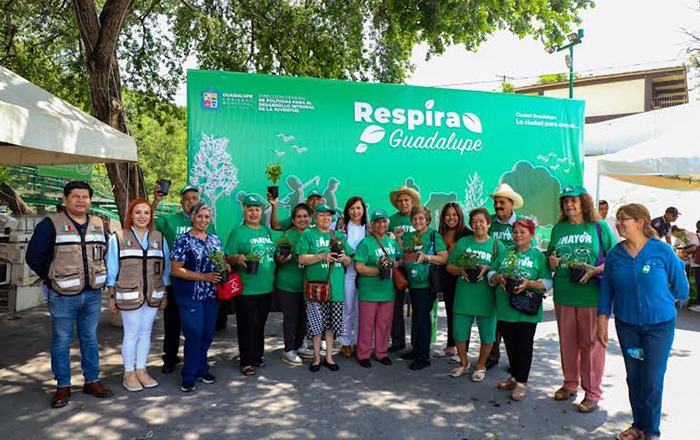 Intercambia gobierno de Guadalupe árboles por material reciclable 2 0 2 3