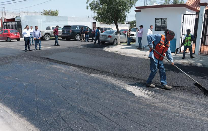 Avanzan en Juárez trabajos de repavimentación 2 0 2 4