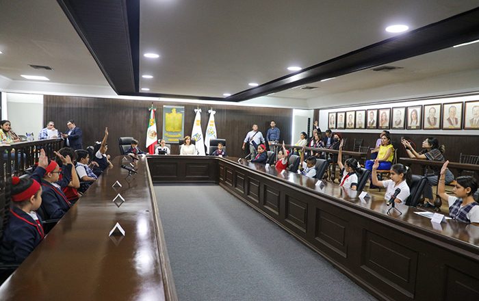 Realizan Cabildo Infantil en Guadalupe 1 2 3