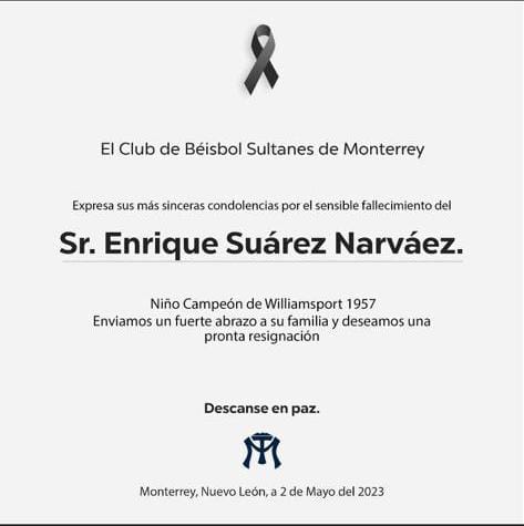 Fallece Enrique Suárez, integrante de los ‘niños campeones’ del 57 1 344005566 1047372886239178 7301670109387215874 n