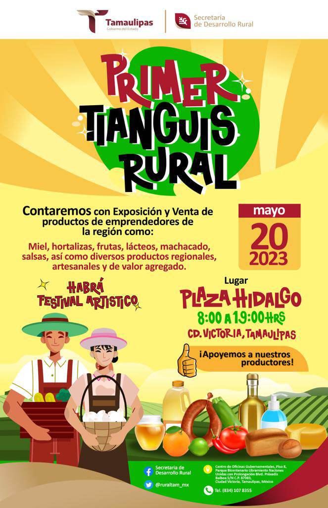 Invita la Sederu al Primer Tianguis Rural Estatal 1 345866181 643242520985554 6769765348298710480 n