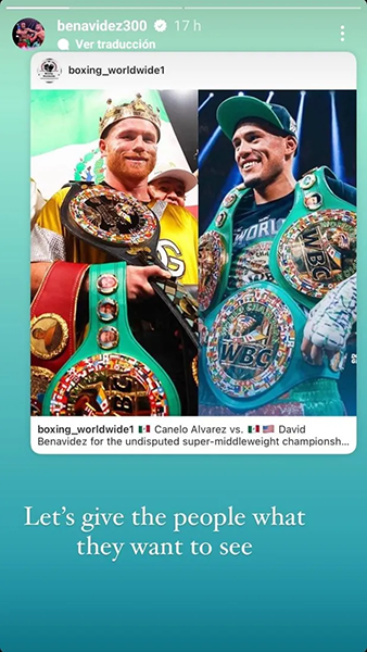 Benavidez reta al Canelo vía Instagram 1 346103545 624176732932131 8222662972736051888 n