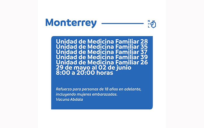 Aplicarán refuerzos de vacuna contra Covid-19 en NL 2 348357988 1016825119694561 6848377821108754132 n
