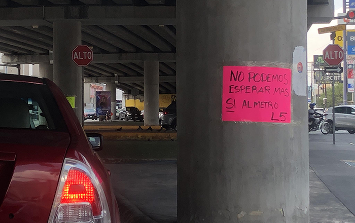 ‘Aparece’ apoyo a Linea 5 del Metro en Garza Sada 2 348357989 1475154936645885 8848400413037391458 n