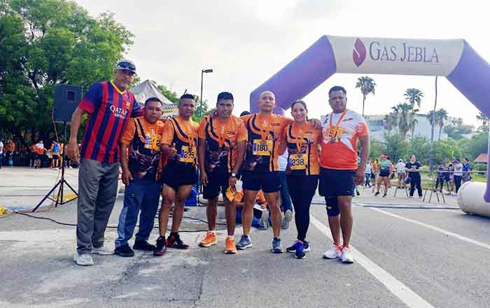 Deportistas de la SSPT conquistan el podio en carreras 1 ATLETAS 2