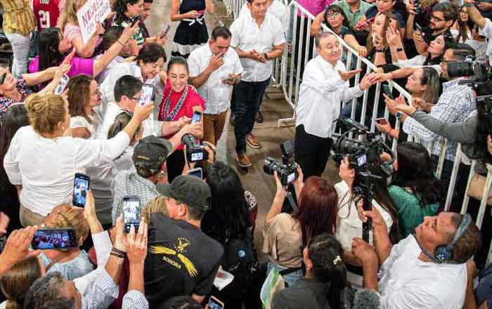 'Nuestro movimiento parte del amor al pueblo de México': Sheinbaum 1 CLAUDIA 2
