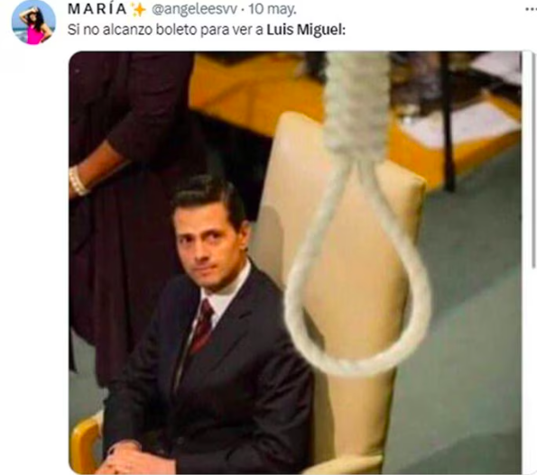¡Tengo todo excepto a ti! Venta de boletos de Luis Miguel deja ola de memes 3 Captura de pantalla 2023 05 16 a las 8.02.37 p. m