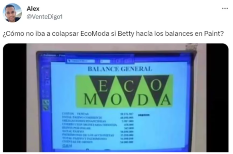 Internautas descubren error en Betty la Fea y se burlan 1 Captura de pantalla 2023 05 31 a las 4.32.30 p.m