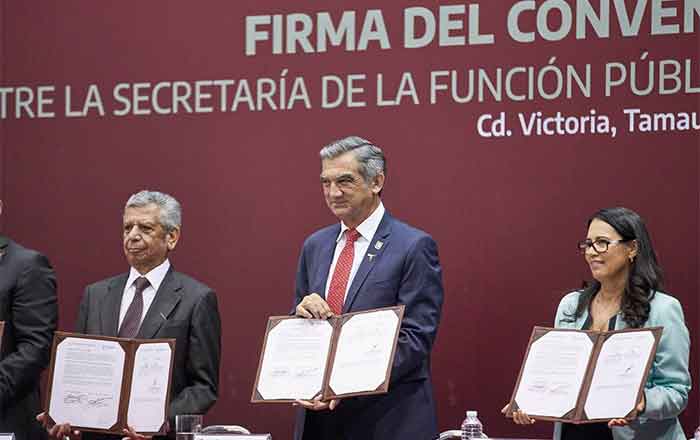 Tamaulipas y SFP acuerdan fortalecer la rendición de cuentas 1 FIRMA 1