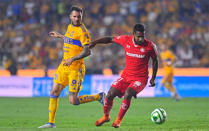 Futbol bonito; golea Tigres al Toluca 4-1 y se acercan a semis 3 GIGNAC 2