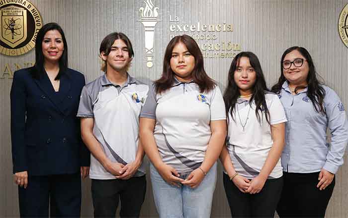 Estudiantes de UANL conquistan la Feria Mexicana de Ciencias 1 JOVENES UANL 2