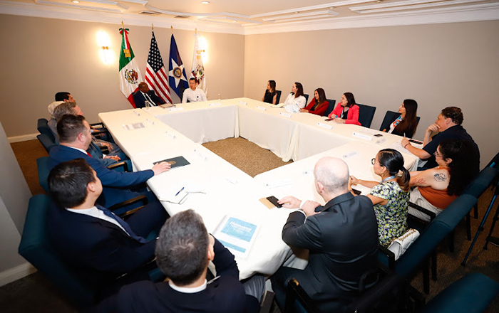 Recibe Colosio a homólogo de Houston para reforzar la relación bilateral 2 MTY HOUSTON 2